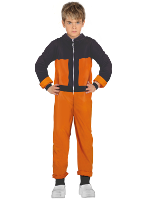 Disfraz De Guerrero Naranja Infantil