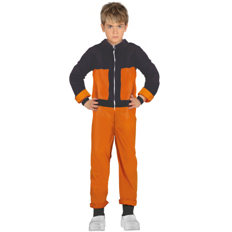 Disfraz De Guerrero Naranja Infantil