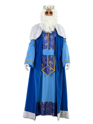Disfraz de Rey Melchor Azul
