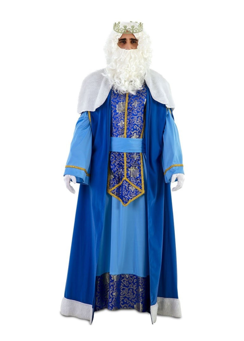 Disfraz de Rey Melchor Azul