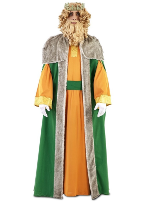 Disfraz de Rey Gaspar Verde