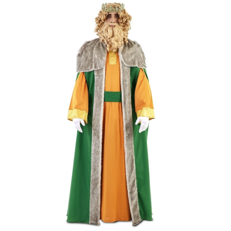Disfraz de Rey Gaspar Verde
