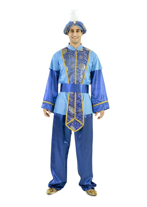Disfraz de Paje Azul