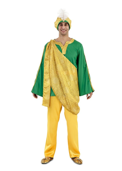 Disfraz de Paje Verde