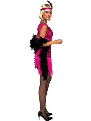 Disfraz de Charleston Fucsia