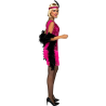 Disfraz de Charleston Fucsia