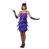 Disfraz de Charleston Morado