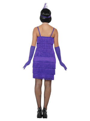 Disfraz de Charleston Morado
