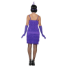 Disfraz de Charleston Morado