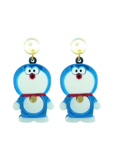 Pendientes doraemon- Bisuteria y Joyas Frikis - Disfrazjaiak Friki