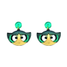 Pendientes Super Nena Verde Mini Deluxe