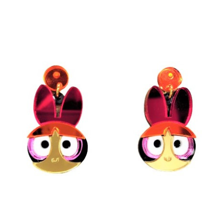 Pendientes Super Nena Verde Mini Deluxe