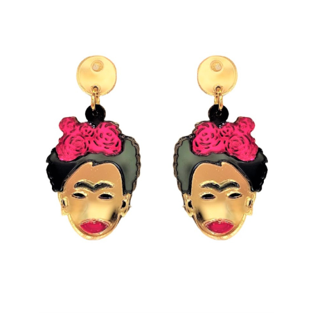 Pendientes Alicia y Conejo Mini Deluxe