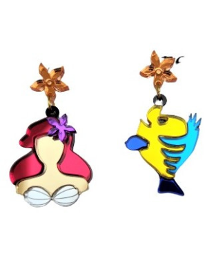 Pendientes La Sirenita Mini Deluxe