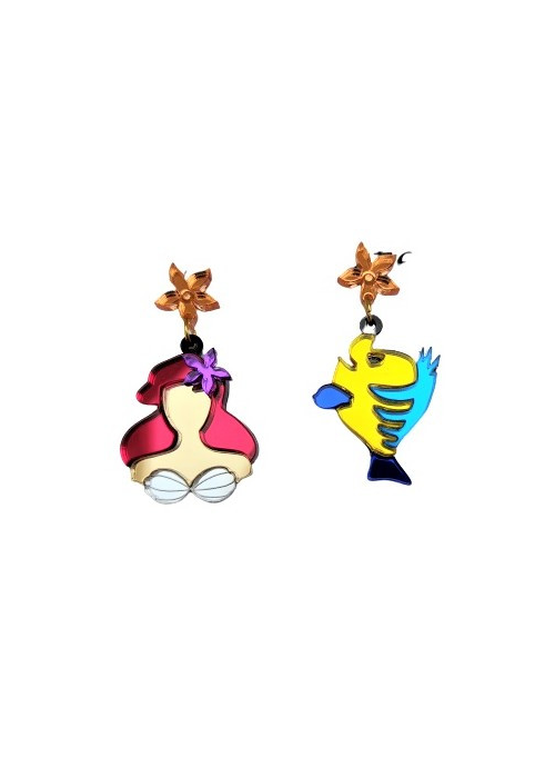 Pendientes La Sirenita Mini Deluxe