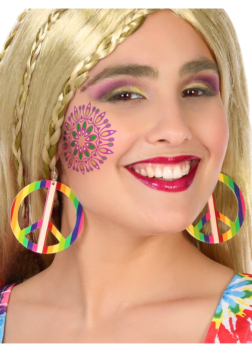 Pendientes Hippie Arcoiris