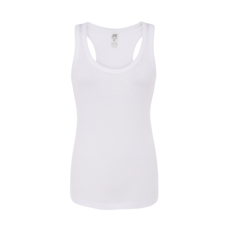 Camiseta Blanca Tirante Ancho Mujer