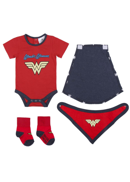 Pack Regalo Wonder Woman 4 Piezas