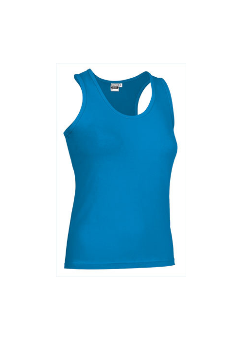 Camiseta Turquesa Tirante mujer