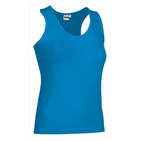 Camiseta Turquesa Tirante mujer