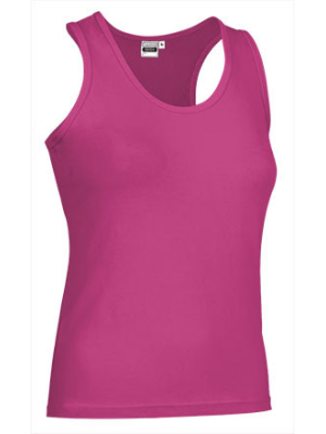 Camiseta Fucsia Tirante Mujer