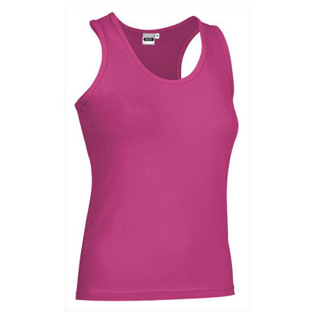 Camiseta Fucsia Tirante Mujer