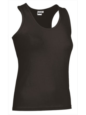 Camiseta Negra Tirante Mujer