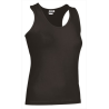 Camiseta Negra Tirante Mujer
