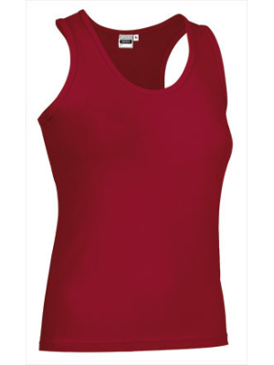 Camiseta Roja Tirante Ancho Adulto