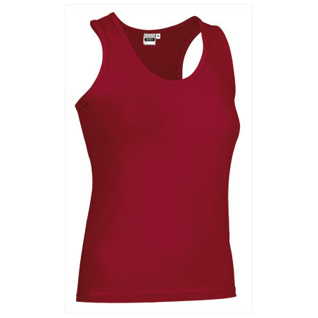 Camiseta Roja Tirante Ancho Adulto