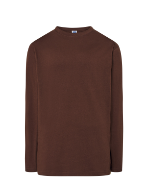Camiseta Marron Manga Larga Adulto