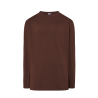 Camiseta Marron Manga Larga Adulto