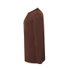 Camiseta Marron Manga Larga Adulto