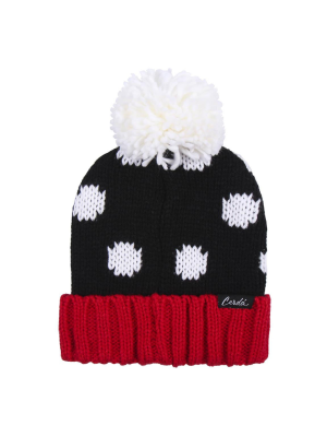 Gorro Minnie Parche Pompon
