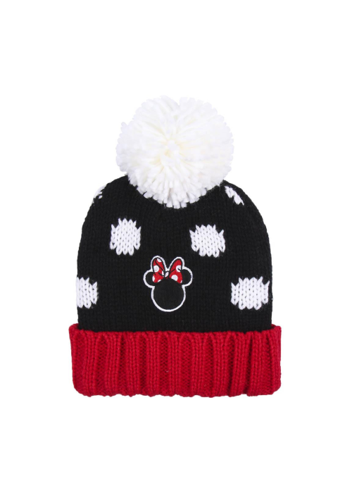 Gorro Minnie Parche Pompon