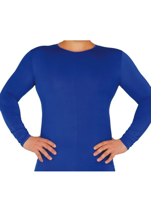 Camiseta Azul Manga Larga Unisex