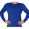Camiseta Azul Manga Larga Unisex