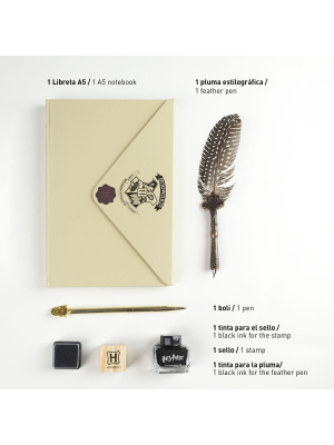 Set de Papeleria Harry Potter Pluma