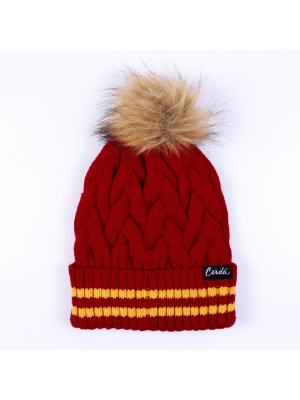 Gorro Gryffindor con Pompom