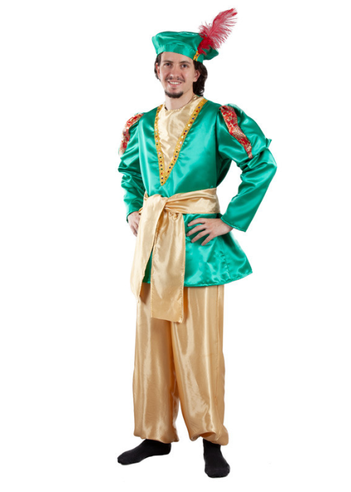 Disfraz de Paje Verde