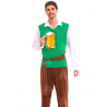 Disfraz de Mesonero Medieval Verde