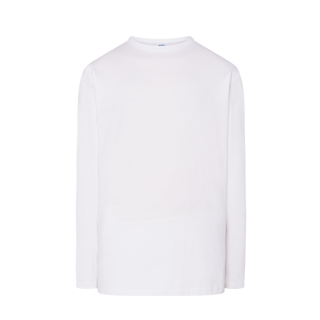 Camiseta Blanca Manga Larga Adulto - Camisetas y Polos