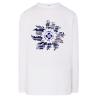 Camiseta Eguzkilore Lauburu manga larga Hombre