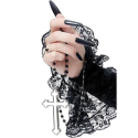 Comprar Rosario Gotico Blanco - Accesorios Halloween