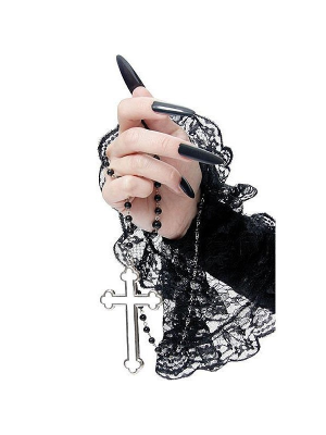 Comprar Rosario Gotico Blanco - Accesorios Halloween