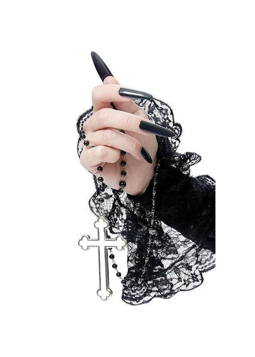 Comprar Rosario Gotico Blanco - Accesorios Halloween