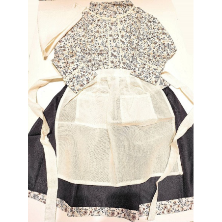 Conjunto Casera Infantil Negro Laida