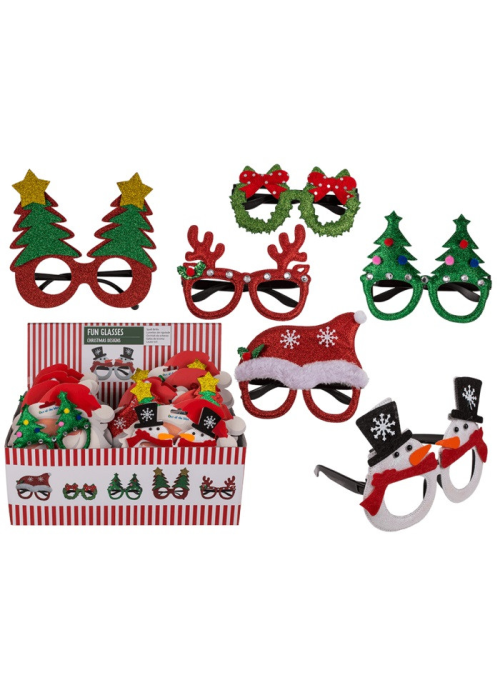 Gafas Navideñas Surtidas