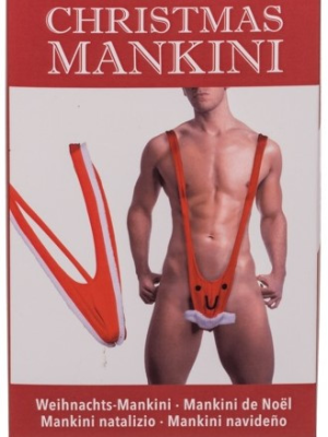 Mankini Navideño Modelos Surtidos