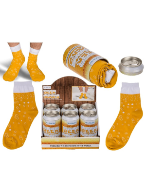 Calcetines Cerveza en Lata